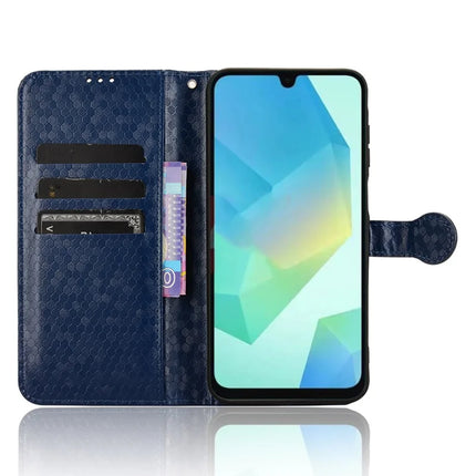 For Samsung Galaxy A16 5G / A16 4G Wallet Case Dot Pattern Imprint PU Leather Phone Cover