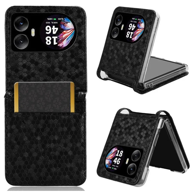For Blackview Hero 10 4G Wallet Case Dot Pattern Imprint PU Leather Phone Cover - Black
