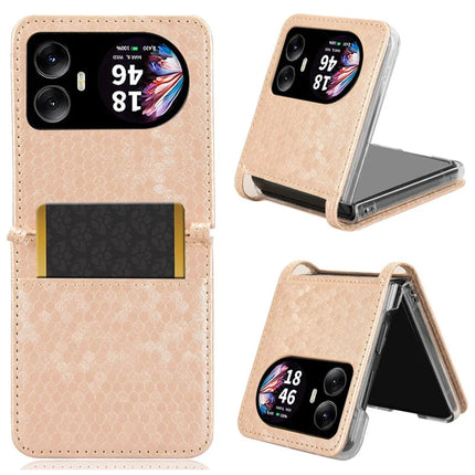 For Blackview Hero 10 4G Wallet Case Dot Pattern Imprint PU Leather Phone Cover - Rose Gold