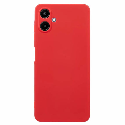 For Samsung Galaxy A06 Case Arc Edge 2.0mm TPU Protective Phone Cover - Red