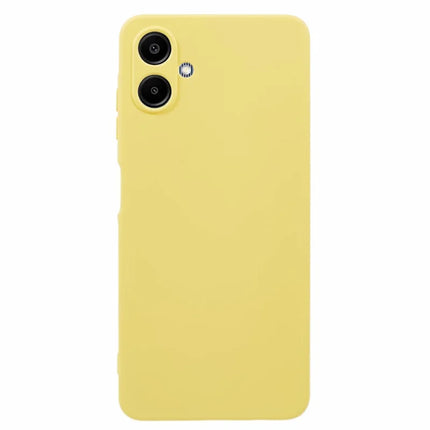 For Samsung Galaxy A06 Case Arc Edge 2.0mm TPU Protective Phone Cover - Yellow