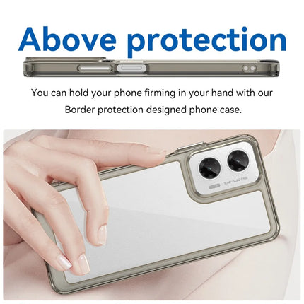 For Motorola Moto G35 5G Case TPU +Acrylic Protective Clear Phone Cover
