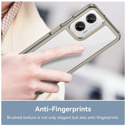 For Motorola Moto G35 5G Case TPU +Acrylic Protective Clear Phone Cover