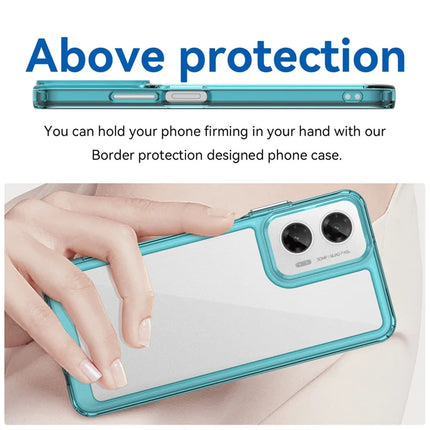 For Motorola Moto G35 5G Case TPU +Acrylic Protective Clear Phone Cover