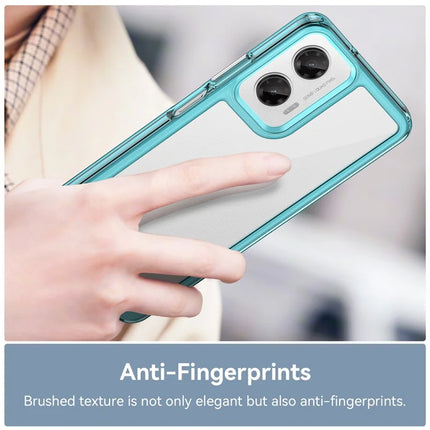 For Motorola Moto G35 5G Case TPU +Acrylic Protective Clear Phone Cover