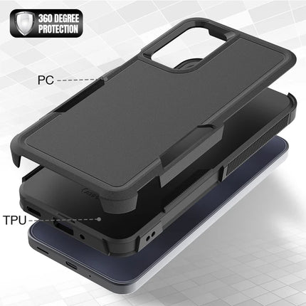 For Samsung Galaxy A16 5G / A16 4G Case 2-in-1 PC+TPU Shockproof Phone Cover