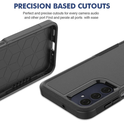 For Samsung Galaxy A16 5G / A16 4G Case 2-in-1 PC+TPU Shockproof Phone Cover