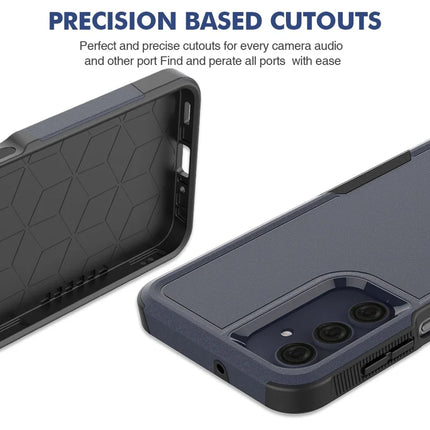 For Samsung Galaxy A16 5G / A16 4G Case 2-in-1 PC+TPU Shockproof Phone Cover