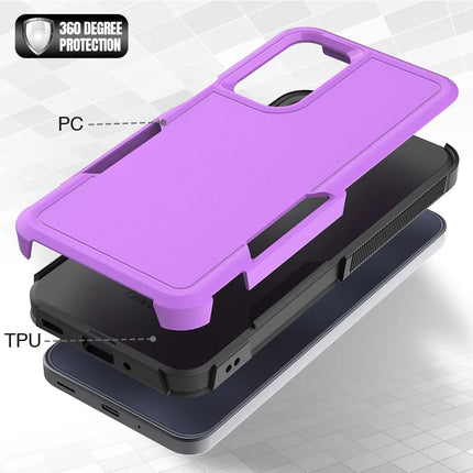 For Samsung Galaxy A16 5G / A16 4G Case 2-in-1 PC+TPU Shockproof Phone Cover