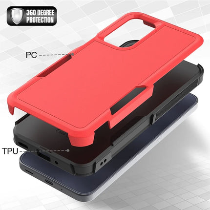 For Samsung Galaxy A16 5G / A16 4G Case 2-in-1 PC+TPU Shockproof Phone Cover