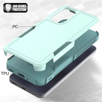 For Samsung Galaxy A16 5G / A16 4G Case 2-in-1 PC+TPU Shockproof Phone Cover