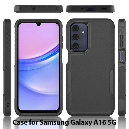 For Samsung Galaxy A16 5G / A16 4G Case 2-in-1 PC+TPU Shockproof Phone Cover