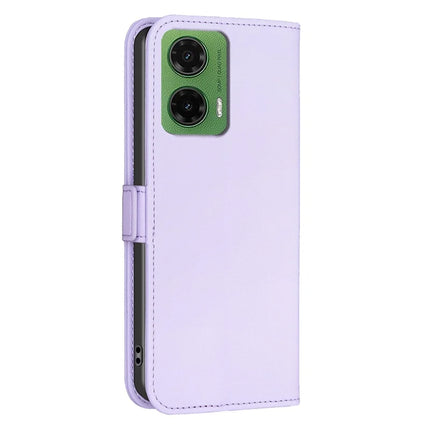 BINFEN COLOR BF31 For Motorola Moto G35 5G Case PU Leather Flip Folio Phone Wallet Cover
