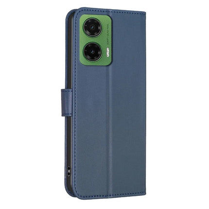 For Motorola Moto G35 5G Case Clover Pattern Wallet Stand View Leather Phone Cover