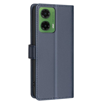 BINFEN COLOR BF32 For Motorola Moto G35 5G Leather Case Wallet RFID Blocking Phone Cover