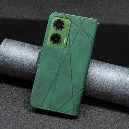 BINFEN COLOR BF05 For Motorola Moto G35 5G Case Leather Phone Cover Wallet Stand