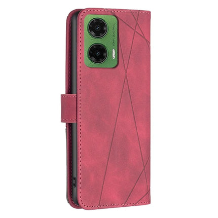 BINFEN COLOR BF05 For Motorola Moto G35 5G Case Leather Phone Cover Wallet Stand