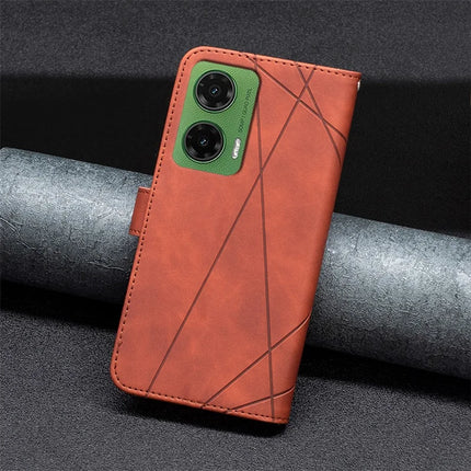 BINFEN COLOR BF05 For Motorola Moto G35 5G Case Leather Phone Cover Wallet Stand