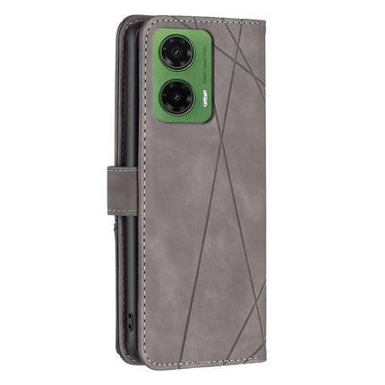 BINFEN COLOR BF05 For Motorola Moto G35 5G Case Leather Phone Cover Wallet Stand