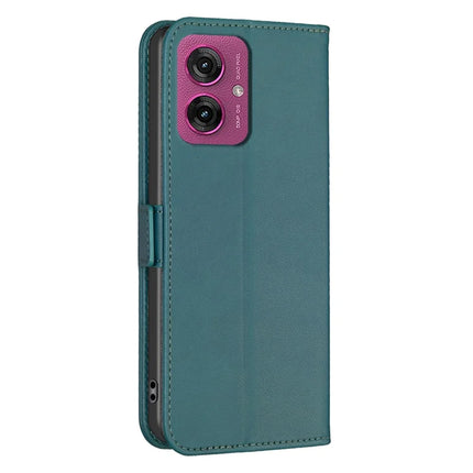 BINFEN COLOR BF31 For Motorola Moto G55 5G Case PU Leather Flip Folio Phone Wallet Cover