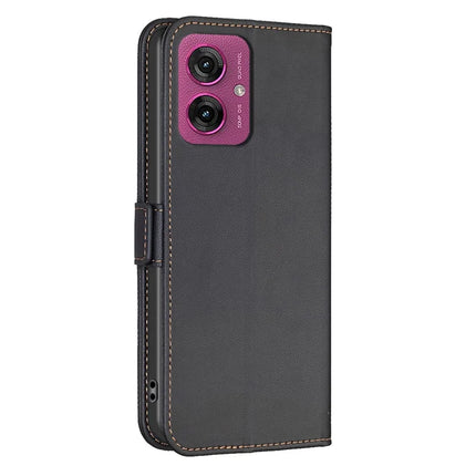 BINFEN COLOR BF31 For Motorola Moto G55 5G Case PU Leather Flip Folio Phone Wallet Cover