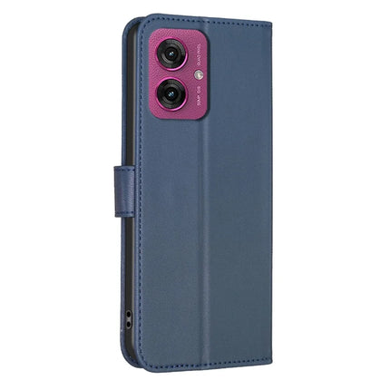 For Motorola Moto G55 5G Case Clover Pattern Wallet Stand View Leather Phone Cover