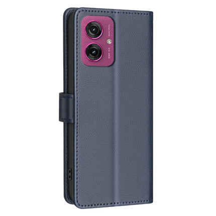 BINFEN COLOR BF32 For Motorola Moto G55 5G Leather Case Wallet RFID Blocking Phone Cover