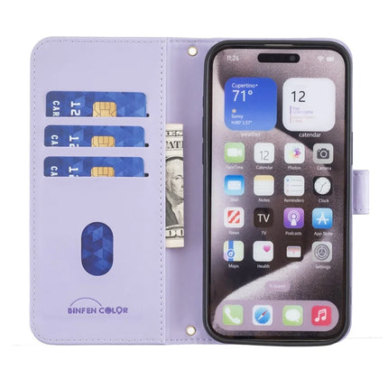 BINFEN COLOR BF34 for Motorola Moto G55 5G Leather Case Wallet Square Grid Phone Cover