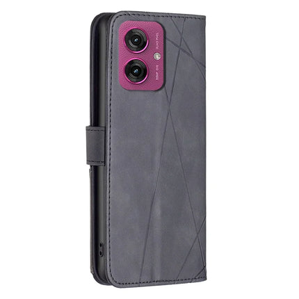 BINFEN COLOR BF05 For Motorola Moto G55 5G Case Leather Phone Cover Wallet Stand