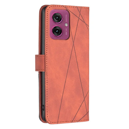 BINFEN COLOR BF05 For Motorola Moto G55 5G Case Leather Phone Cover Wallet Stand
