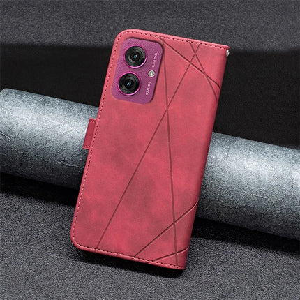 BINFEN COLOR BF05 For Motorola Moto G55 5G Case Leather Phone Cover Wallet Stand