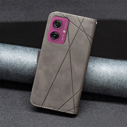 BINFEN COLOR BF05 For Motorola Moto G55 5G Case Leather Phone Cover Wallet Stand