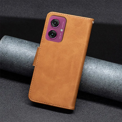 For Motorola Moto G55 5G Case Shockproof PU Leather Cover with Wallet Card Slots