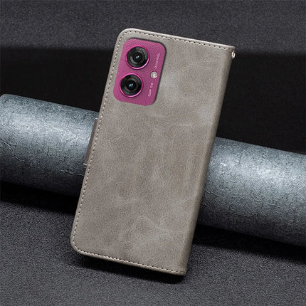 For Motorola Moto G55 5G Case Shockproof PU Leather Cover with Wallet Card Slots