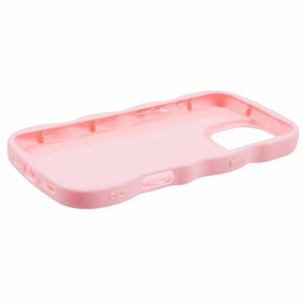 WANLONFENG XL Series for iPhone 16 Pro Max Case Wave Edge TPU Cover with Tempered Glass Film