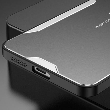 For Oppo A60 4G Phone Case Aluminium Alloy TPU PC Back Cover
