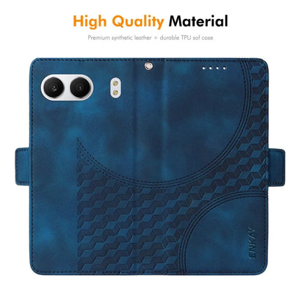 For OnePlus Nord 4 Wallet Case ENKAY Imprint PU Leather Phone Stand Cover with Tempered Glass