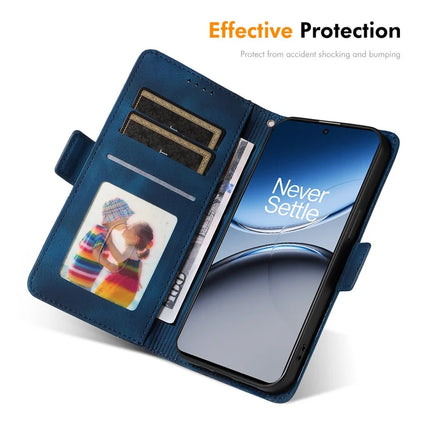 For OnePlus Nord 4 Wallet Case ENKAY Imprint PU Leather Phone Stand Cover with Tempered Glass