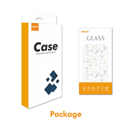 For OnePlus Nord 4 Wallet Case ENKAY Imprint PU Leather Phone Stand Cover with Tempered Glass