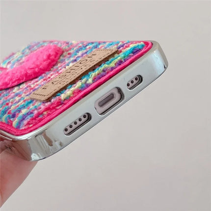 ShopCaseCart Model Case  For  iPhone 15 Pro Max Case Cute Love Heart TPU Electroplating Phone Cover
