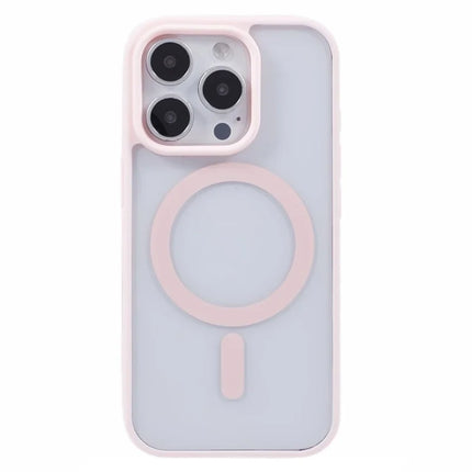 For iPhone 16 Pro Case Compatible with MagSafe Shockproof PC+TPU Clear Phone Cover