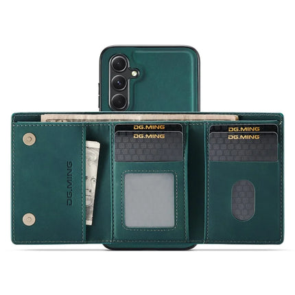DG.MING M1 Series for Samsung Galaxy A16 5G / A16 4G Case Kickstand PU Phone Cover with Detachable Wallet