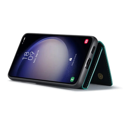 DG.MING M1 Series for Samsung Galaxy A16 5G / A16 4G Case Kickstand PU Phone Cover with Detachable Wallet