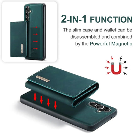 DG.MING M1 Series for Samsung Galaxy A16 5G / A16 4G Case Kickstand PU Phone Cover with Detachable Wallet