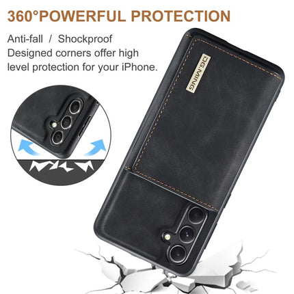 DG.MING M1 Series for Samsung Galaxy A16 5G / A16 4G Case Kickstand PU Phone Cover with Detachable Wallet