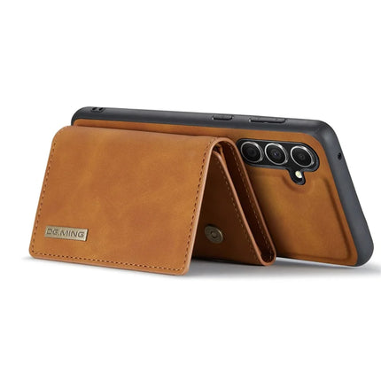DG.MING M1 Series for Samsung Galaxy A16 5G / A16 4G Case Kickstand PU Phone Cover with Detachable Wallet
