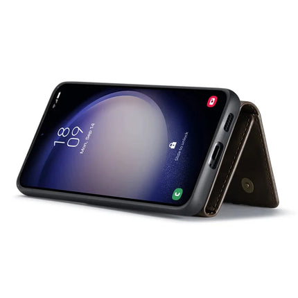 DG.MING M1 Series for Samsung Galaxy A16 5G / A16 4G Case Kickstand PU Phone Cover with Detachable Wallet