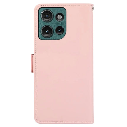 ABEEL For Motorola Edge 50 Neo 5G / Moto S50 5G / Thinkphone 25 5G Case Leather Phone Cover with RFID Blocking Wallet