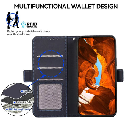ABEEL For Motorola Edge 50 Neo 5G / Moto S50 5G / Thinkphone 25 5G Case Leather Phone Cover with RFID Blocking Wallet
