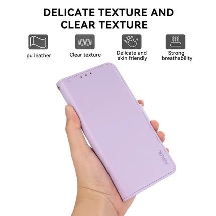 ABEEL For Motorola Edge 50 Neo 5G / Moto S50 5G / Thinkphone 25 5G Case Leather Phone Cover with RFID Blocking Wallet